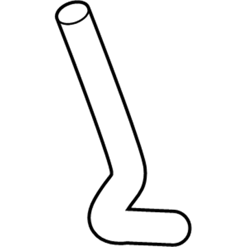 Honda 19502-RNA-A01 Hose, Water (Lower)