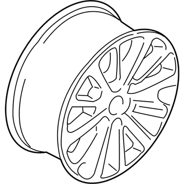 Ford JL1Z-1007-D Wheel, Alloy