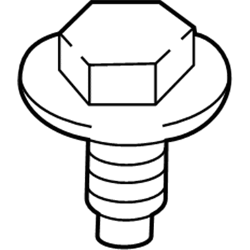 BMW 07-11-9-907-898 Hex Bolt