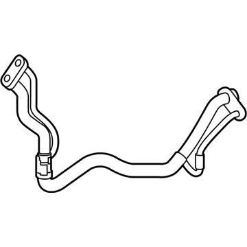 Infiniti 92446-9NC1A Pipe Assy-Cooler, Condenser To Tank