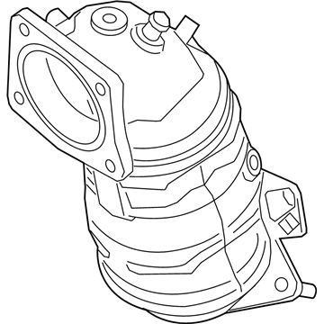 Kia 285302C910 Catalyst Case Assembly