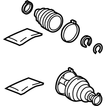 Lexus 04427-60131 Boot Kit, Front Drive Shaft