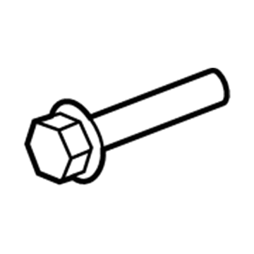 Mopar 6106265AA Bolt-HEXAGON FLANGE Head