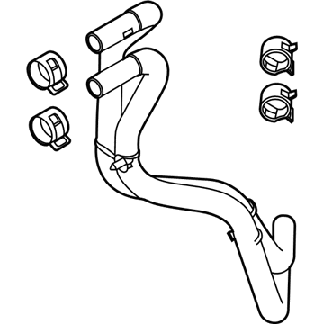 Ford JX6Z-7R081-H Inlet Tube