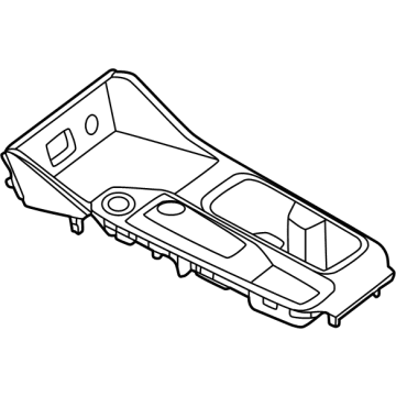 Nissan 96941-6LB2D Finisher-A/T Indicator, Console