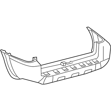 Toyota 52159-35200 Bumper Cover