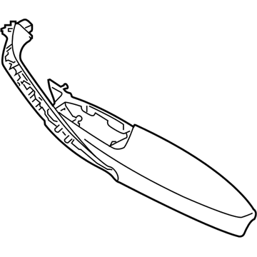 BMW 51-42-8-093-395 ARMREST, FRONT LEFT