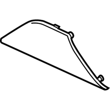 BMW 51-41-7-416-809 Cover For Left Loudspeaker