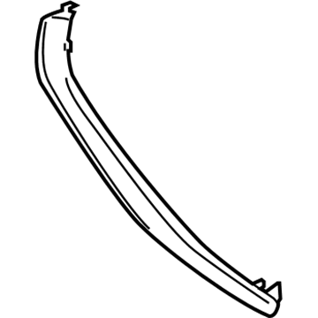 BMW 51-41-8-072-587 TRIM COVER, PULL STRAP, LEFT