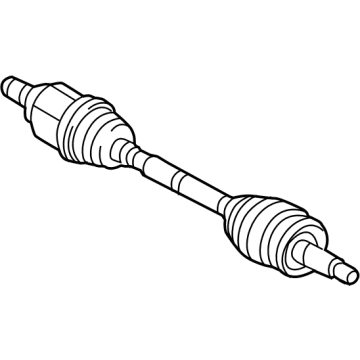 Hyundai 49500-R5200 SHAFT ASSY-DRIVE, LH