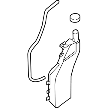 Nissan 21710-4FU0A Tank Assy-Radiator Reservoir