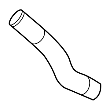 Nissan 21504-4FU0A Hose-Radiator, Lower