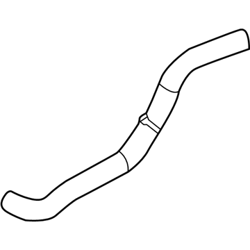 Nissan 21503-4FU0A Hose-Radiator, Lower