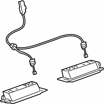 Lexus 81270-60460 Lamp Assy, License Plate