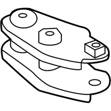 Nissan 11332-5HA0A Engine Mounting, Rear Right
