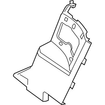 BMW 51-47-7-362-578 Lateral Trim Panel Rear Right