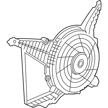 GM 25728389 Shroud, Engine Coolant Auxiliary Fan