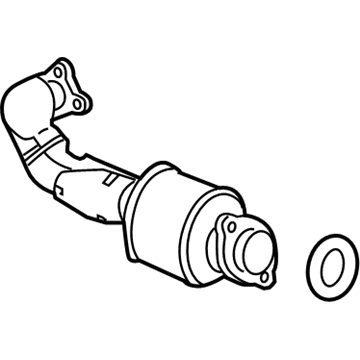 GM 25799335 3-Way Catalytic Convertor (W/ Exhaust Rear Manifold Pipe)