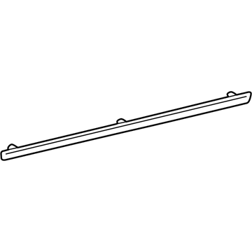 Lexus 75731-33200-E1 Moulding, Front Door, Outside RH