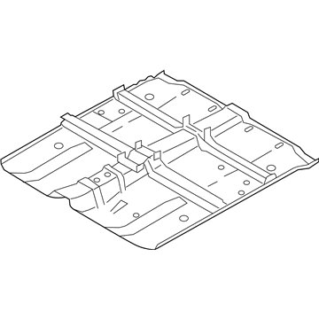 Nissan G4300-1GRMA Floor Assy-Front