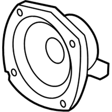 GM 84196280 Rear Door Speaker