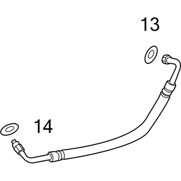 GM 84073999 Pressure Line