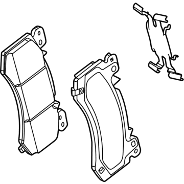 GM 85153956 Brake Pads