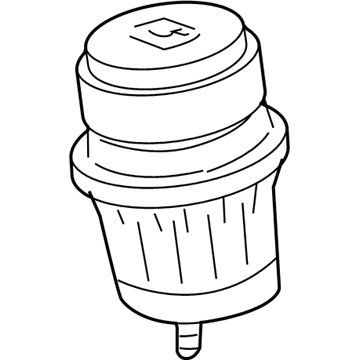 Lexus 12361-31201 INSULATOR, Engine Mounting