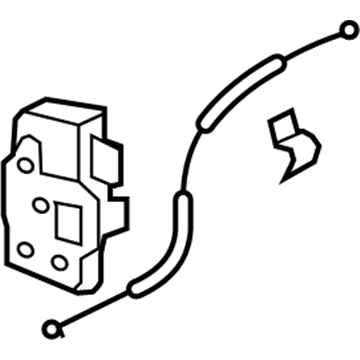 GM 19257148 Latch