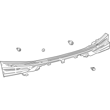 Lexus 81580-78070 LAMP ASSY, RR