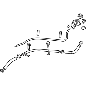 GM 84695998 Filler Pipe