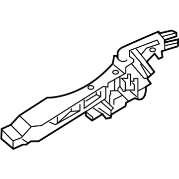 Hyundai 83665-L1000 Base Assembly-RR Dr O/S HDL, RH