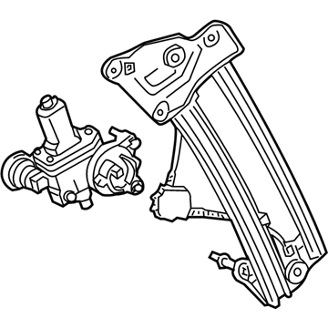 Toyota 69084-06010 Regulator Assembly