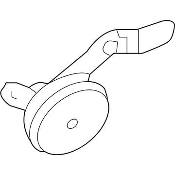 Hyundai 96630-3X001 Horn Assembly-Burglar Alarm