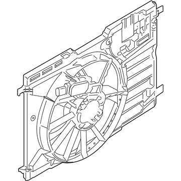 Ford KV6Z-8C607-B Fan Module