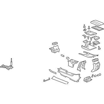 GM 22983613 Console Assembly