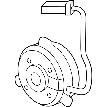 Honda 19030-RZA-A01 Motor, Cooling Fan