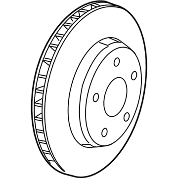 Mopar 68254087AB Brake Rotor