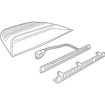 GM 92208924 Lamp Asm-High Mount Stop *Anthracite