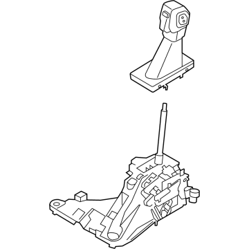 Ford MB3Z-7210-CA LEVER - GEAR SHIFT