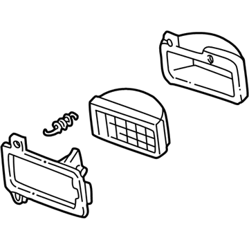 GM 16513312 Headlamp Assembly