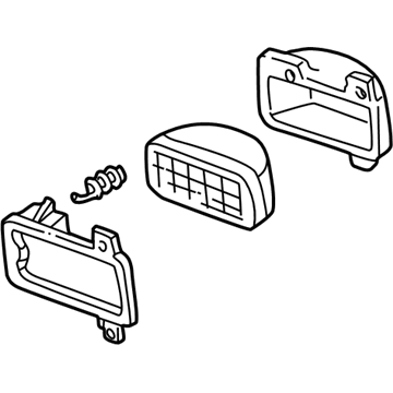 GM 16513310 Headlight Assembly