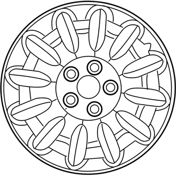 Mopar 4743813AB Wheel Cover