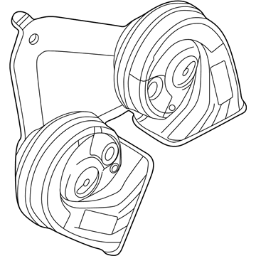 Ford BB5Z-13832-A Horn