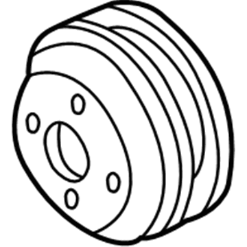 Ford F2TZ-8509-D Pulley