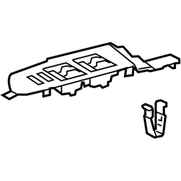 Toyota 74231-02E10-C0 Switch Bezel