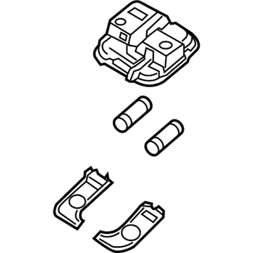 Kia 928001W000DCM Lamp Assembly-OVERHEADEAD Console