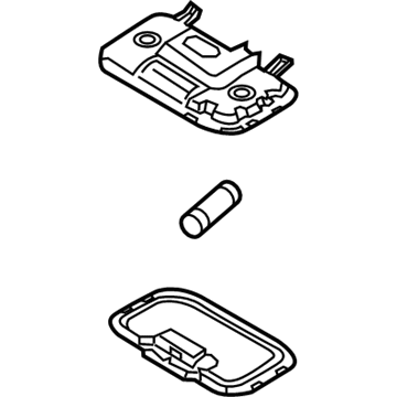 Kia 928501W000HCS Lamp Assembly-Room