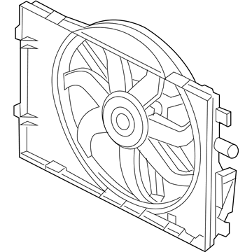 Ford 7E5Z-8C607-A Fan Assembly