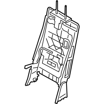 Hyundai 89A41-S8520 Frame Assembly-3RD S/BACK, RH